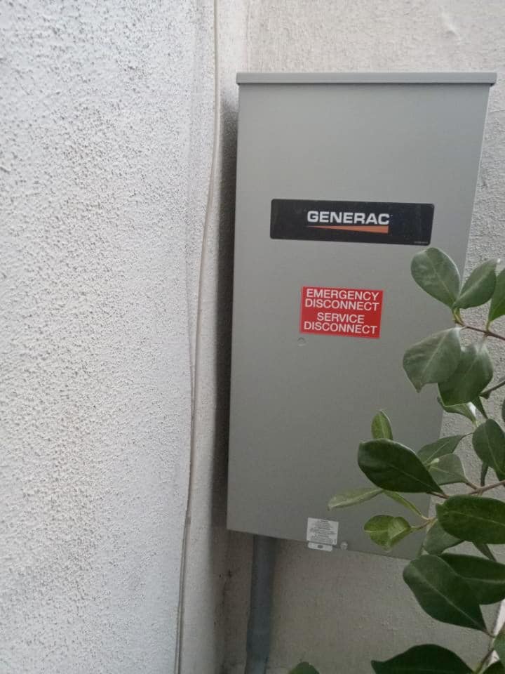 Automatic Transfer Switch install