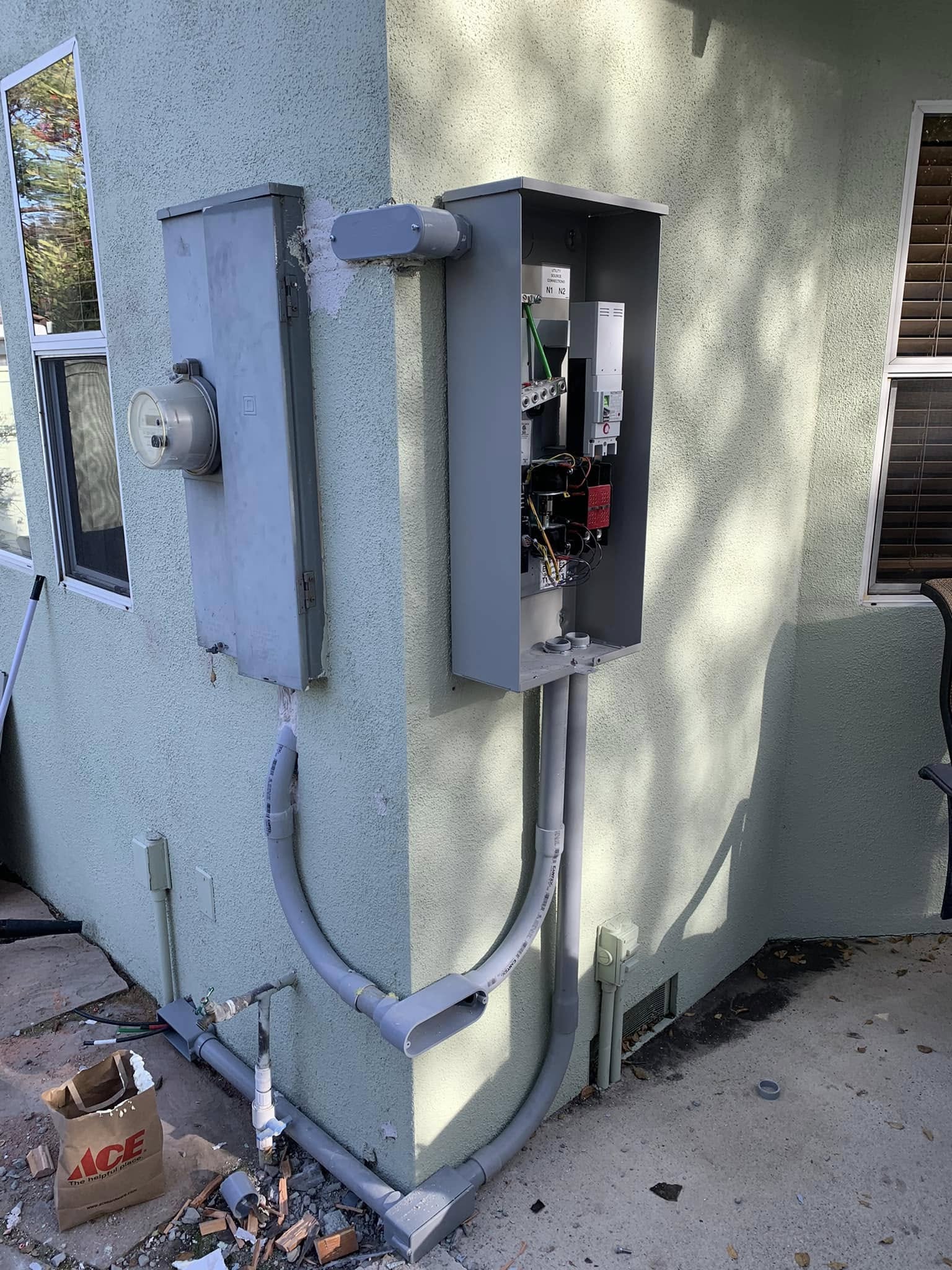 Automatic Transfer Switch Install